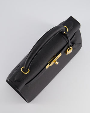 *HOT* Hermès Kelly 28cm Replica Jewelry
 Bag in Black Epsom Leather with Gold Hardware