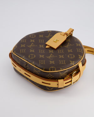 Louis Vuitton Monogram Canvas Boite Chapeau Souple Cross-Body Bag with Gold Hardware