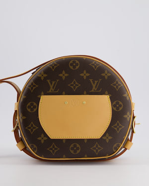 Louis Vuitton Monogram Canvas Boite Chapeau Souple Cross-Body Bag with Gold Hardware