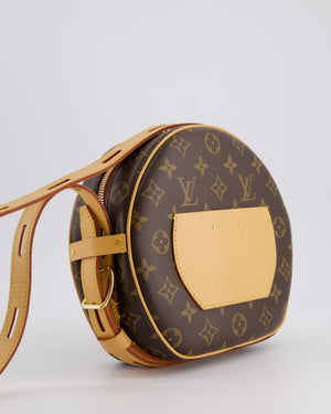 Louis Vuitton Monogram Canvas Boite Chapeau Souple Cross-Body Bag with Gold Hardware