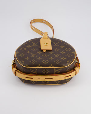 Louis Vuitton Monogram Canvas Boite Chapeau Souple Cross-Body Bag with Gold Hardware