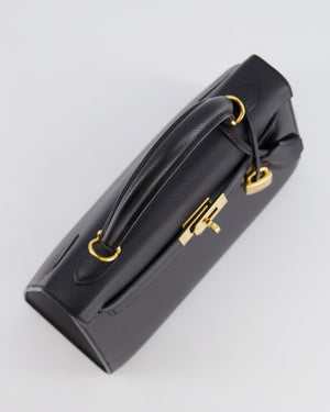 Hermès Kelly Replica Jewelry
 25cm Bag in Black Epsom Leather with Gold Hardware