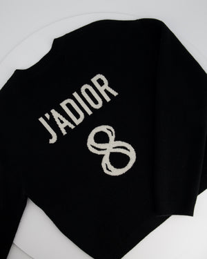 Christian Dior Black J
adore 8 Long Sleeve Jumper Size FR 34 (UK 6)