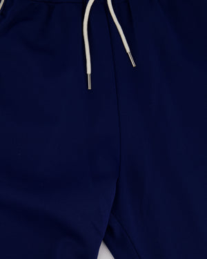 Celine Blue Two-Piece Tracksuit Set with Logo and Stripe Trim Size XS/S (UK 6/8)