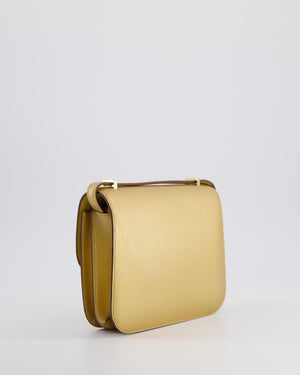 *LIMITED EDITION* Hermès Constance 18 III Miroir Doré Bag in Chevre Chamkila Leather with Permabrass Hardware