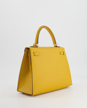 Hermès Kelly Replica Jewelry
 25cm Bag in Jaune Ambre Epsom Leather with Palladium Hardware