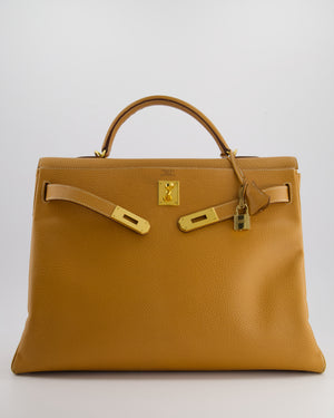 Hermès Kelly Bag 40cm Gold Epsom Leather with Gold Hardware