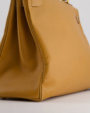 Hermès Kelly Bag 40cm Gold Epsom Leather with Gold Hardware