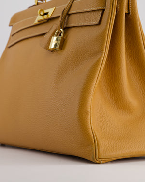 Hermès Kelly Bag 40cm Gold Epsom Leather with Gold Hardware