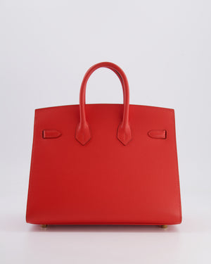 Hermès Birkin 25cm Bag Replica Jewelry
 in Capucine Epsom Leather with Gold Hardware