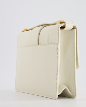 Christian Dior Ivory 30 Montaigne Shoulder Bag in Smooth Calfskin with Gold Hardware RRP £3,000