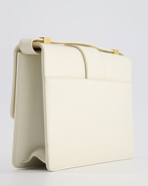 Christian Dior Ivory 30 Montaigne Shoulder Bag in Smooth Calfskin with Gold Hardware RRP £3,000