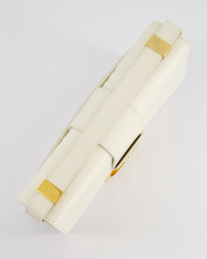 Christian Dior Ivory 30 Montaigne Shoulder Bag in Smooth Calfskin with Gold Hardware RRP £3,000