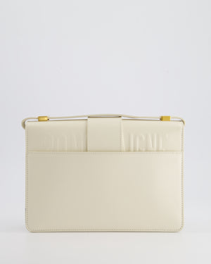 Christian Dior Ivory 30 Montaigne Shoulder Bag in Smooth Calfskin with Gold Hardware RRP £3,000