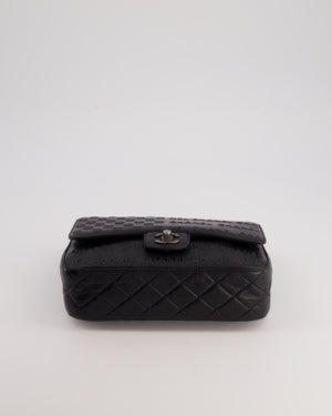 *RARE* Chanel 2014 Paris Dallas Single Flap Embossed Quilted CC Bag with Ruthenium Hardware