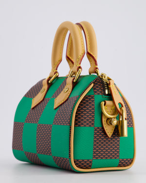 Louis Vuitton Speedy Bandoulière 18 in Damier Pop Canvas with Gold Hardware RRP £1,960