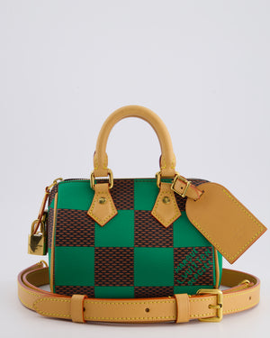 Louis Vuitton Speedy Bandoulière 18 in Damier Pop Canvas with Gold Hardware RRP £1,960