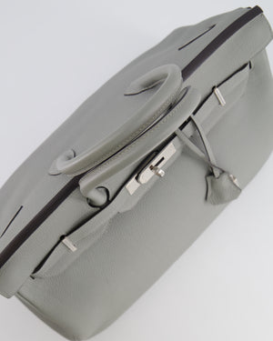 Hermès Birkin 35cm Retourne in Gris Mouette Togo Leather with Palladium Hardware