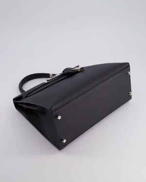 *FIRE PRICE* Hermès Kelly 28cm Replica Jewelry
 Bag in Noir Epsom Leather with Palladium Hardware