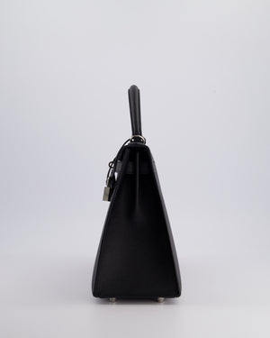 *FIRE PRICE* Hermès Kelly 28cm Replica Jewelry
 Bag in Noir Epsom Leather with Palladium Hardware