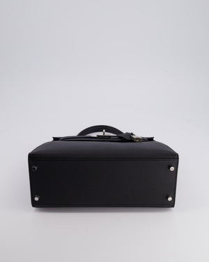 *FIRE PRICE* Hermès Kelly 28cm Replica Jewelry
 Bag in Noir Epsom Leather with Palladium Hardware