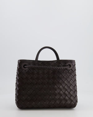 Bottega Veneta Small Andiamo Bag in Brown Fondant Intrecciato Leather with Gold Hardware RRP £3,410