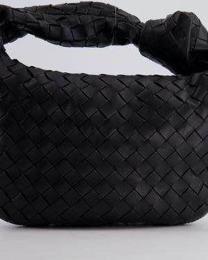 Bottega Veneta Black Intrecciato Leather Small Jodie Bag RRP £2600