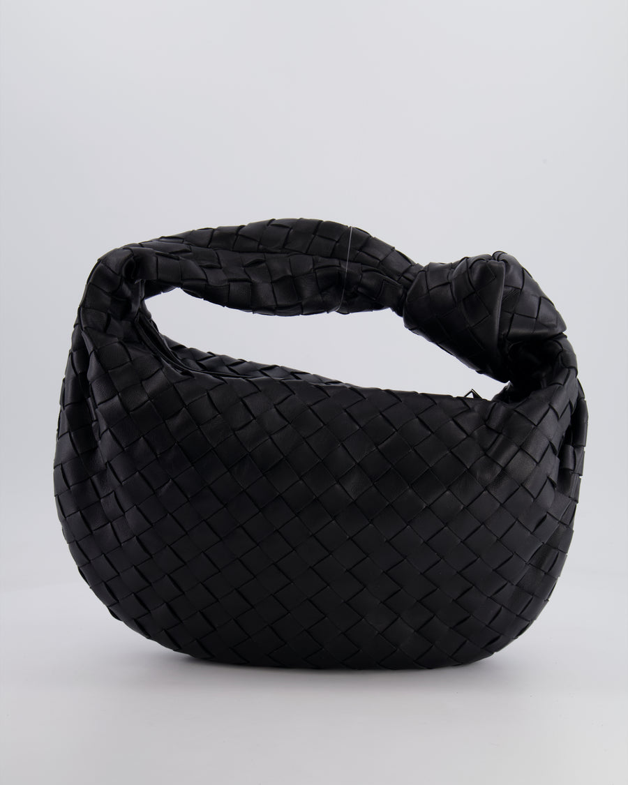 Bottega Veneta Black Intrecciato Leather Small Jodie Bag RRP £2600