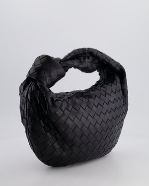 Bottega Veneta Black Intrecciato Leather Small Jodie Bag RRP £2600