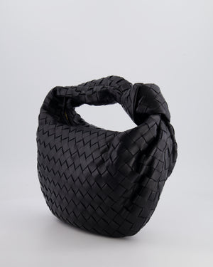 Bottega Veneta Black Intrecciato Leather Small Jodie Bag RRP £2600