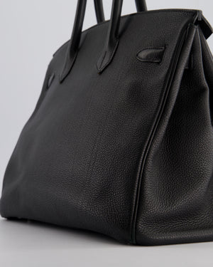 Hermès Birkin Bag 35cm in Black Togo Leather with Palladium Hardware