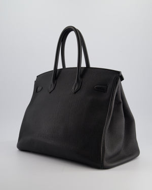 Hermès Birkin Bag 35cm in Black Togo Leather with Palladium Hardware