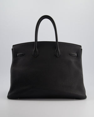 Hermès Birkin Bag 35cm in Black Togo Leather with Palladium Hardware