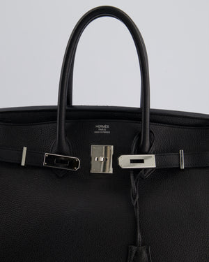 Hermès Birkin Bag 35cm in Black Togo Leather with Palladium Hardware