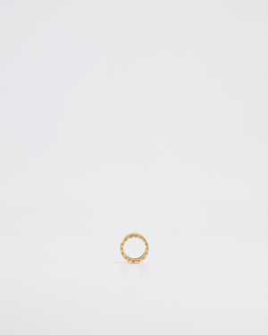 Bvlgari Yellow Gold and White Ceramic B.Zero1 Ring Size 49 RRP £1,940