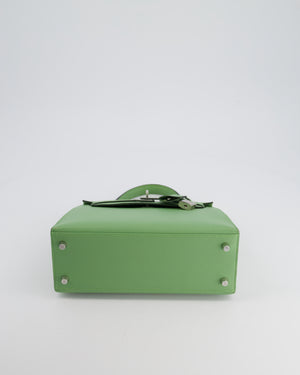 *HOT* Hermes Kelly Replica Jewelry
 25cm Bag in Vert Criquet Epsom Leather with Palladium Hardware