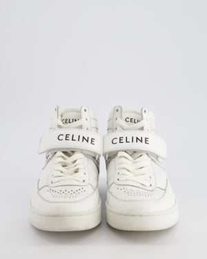 Celine CT-03 White Trainers with Logo Detail Size EU 38 RRP £675