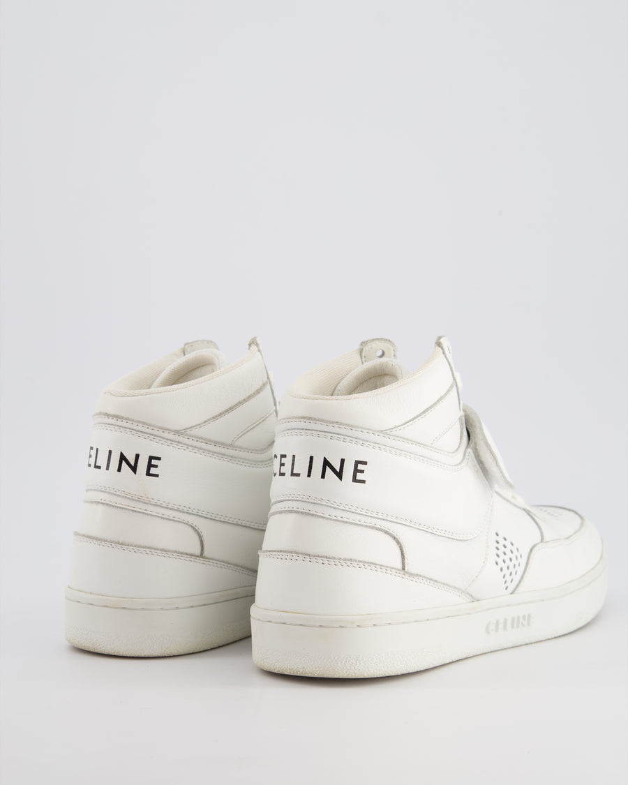 Celine CT-03 White Trainers with Logo Detail Size EU 38 RRP £675