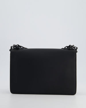 *FIRE PRICE* Christian Dior Black Matte J
Adior Medium Flap Bag in Smooth Calfskin Leather with Black Hardware