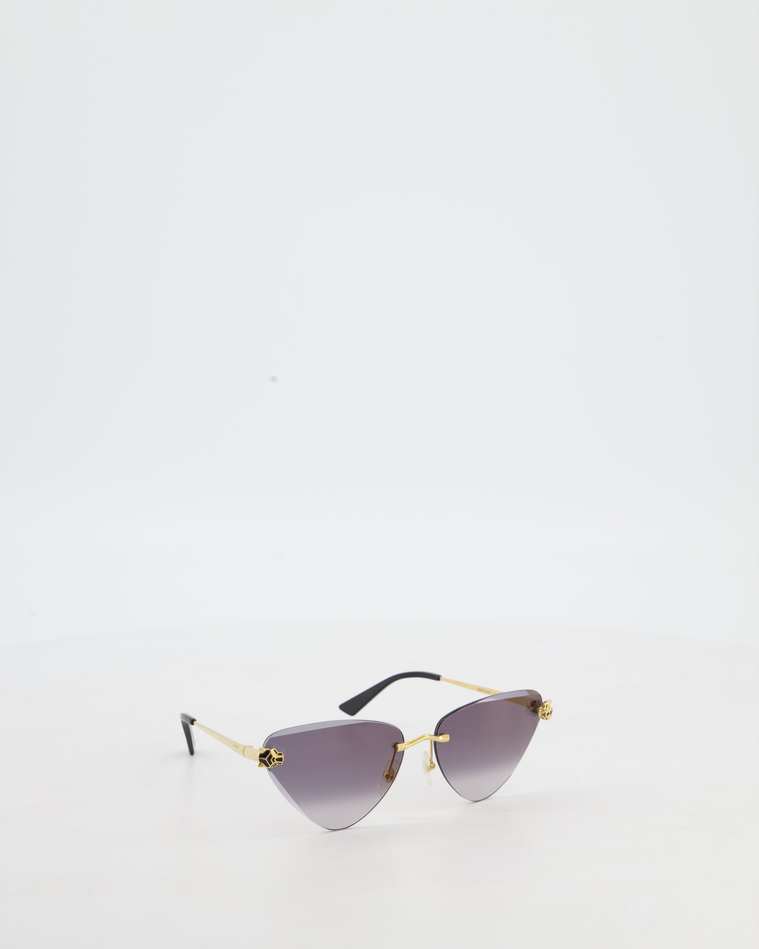 Cartier Cat-Eye Tinted Sunglasses