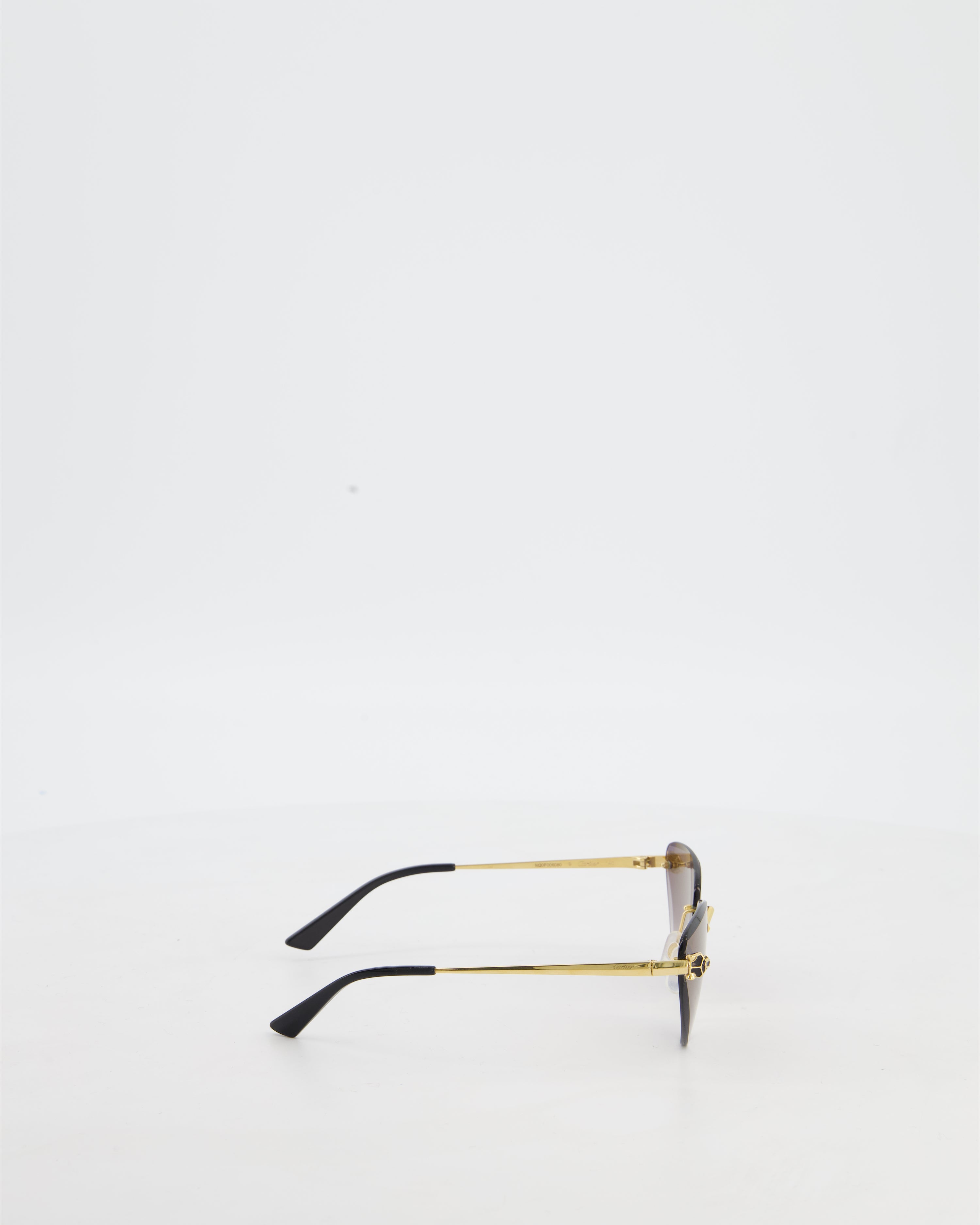 Cartier Cat-Eye Tinted Sunglasses