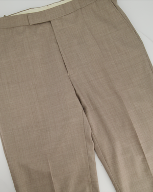 Richard James Light Beige Jacket and Trouser Suit Size 44R 
38R