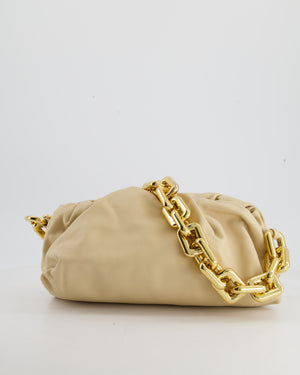 Bottega Veneta Porridge Chain Pouch Bag in Leather with Gold Hardware RRP £2840