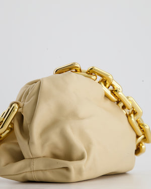 Bottega Veneta Porridge Chain Pouch Bag in Leather with Gold Hardware RRP £2840