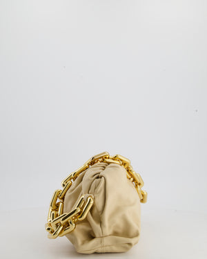 Bottega Veneta Porridge Chain Pouch Bag in Leather with Gold Hardware RRP £2840