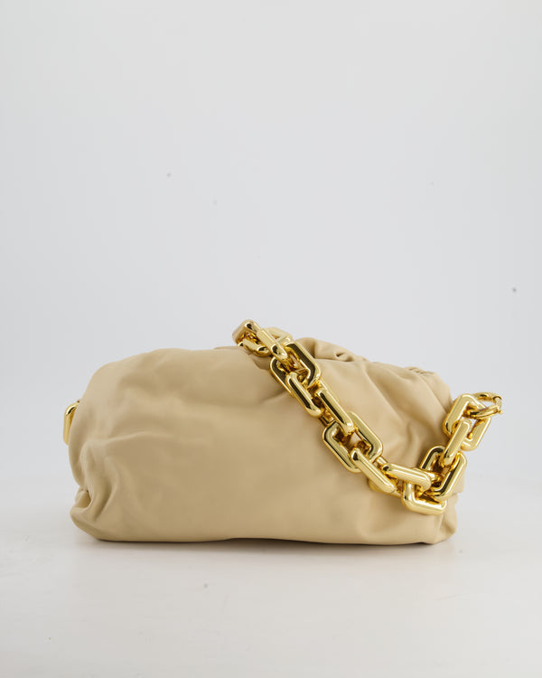 Bottega Veneta Porridge Chain Pouch Bag in Leather with Gold Hardware RRP £2840