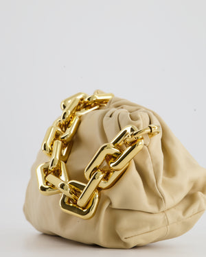 Bottega Veneta Porridge Chain Pouch Bag in Leather with Gold Hardware RRP £2840