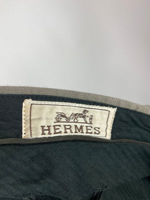 Hermès Dark Grey Cargo Shorts Size IT 46 (UK 36)