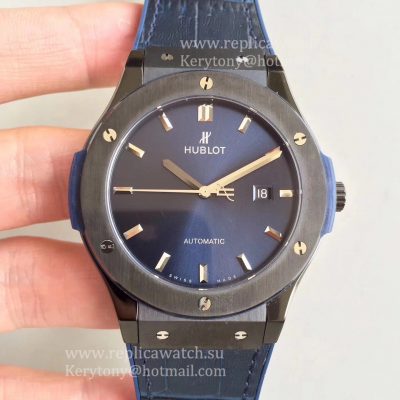 NEW Wholesale Luxury Hublot Classic Fusion Ceramic Blue 511.CM.7170.LR SRF Ceramic Blue Dial HUB1112