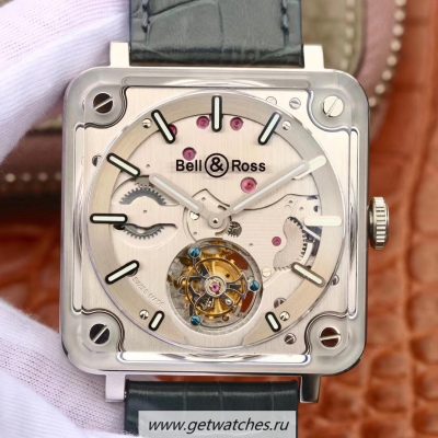 Best Price Bell  Ross BR-X2 Tourbillon Micro-Rotor BBRF V2 SS  Sapphire SS Dial BR-CAL.380